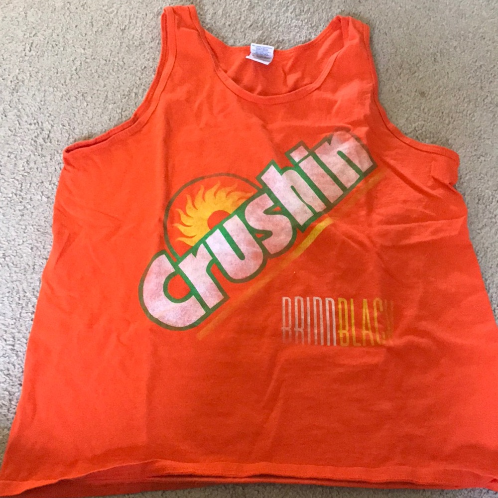 Brian Black “crushin” tank top